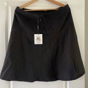 Calvin Klein Suits black flared suit pencil skirt